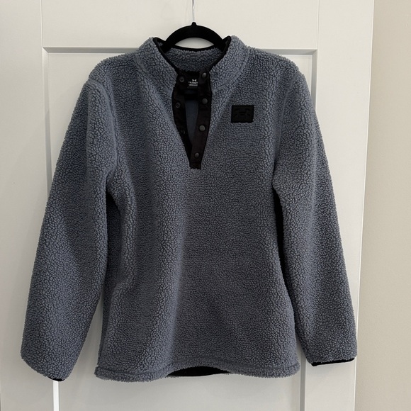 Under Armour Other - Under Armour Black and Gray Fleece Jacket